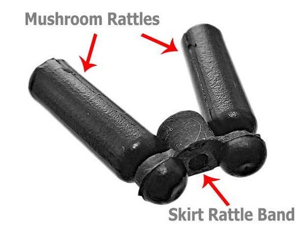Skirt Mushroom Rattles