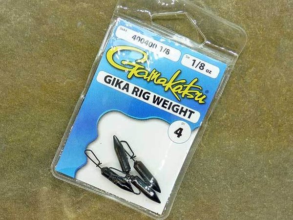 Gamakatsu Gika Rig Weight