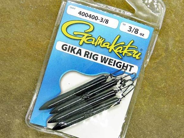 Gamakatsu Gika Rig Weight